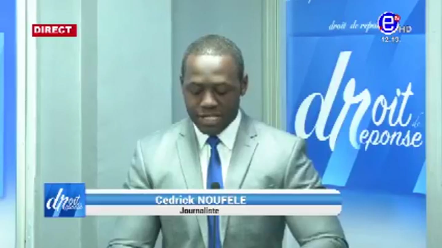 Cédrick Noufele : «On n’a jamais fermé la porte à un leader politique» sur Equinoxe Tv