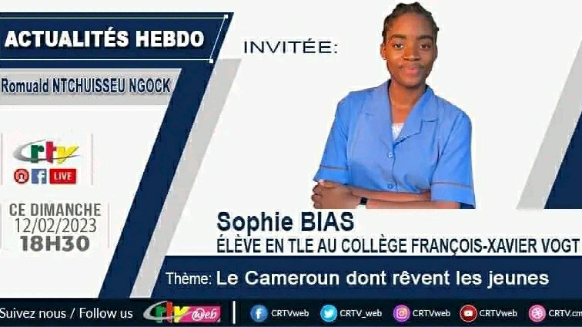 Actualités Hebdo : l’invitation d’une élève d’un collège « pour riches » contestée